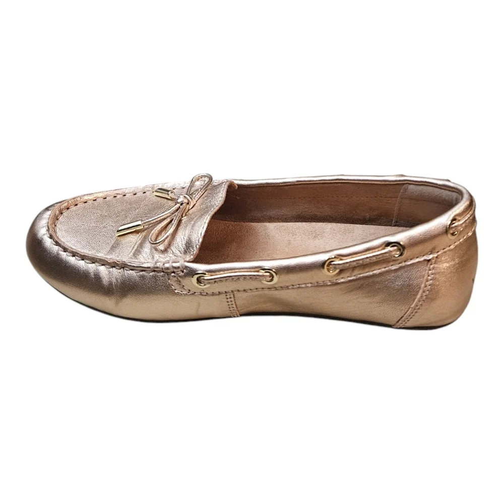 Vionic Virginia Metallic Loafer Rose Gold Women's 6.5